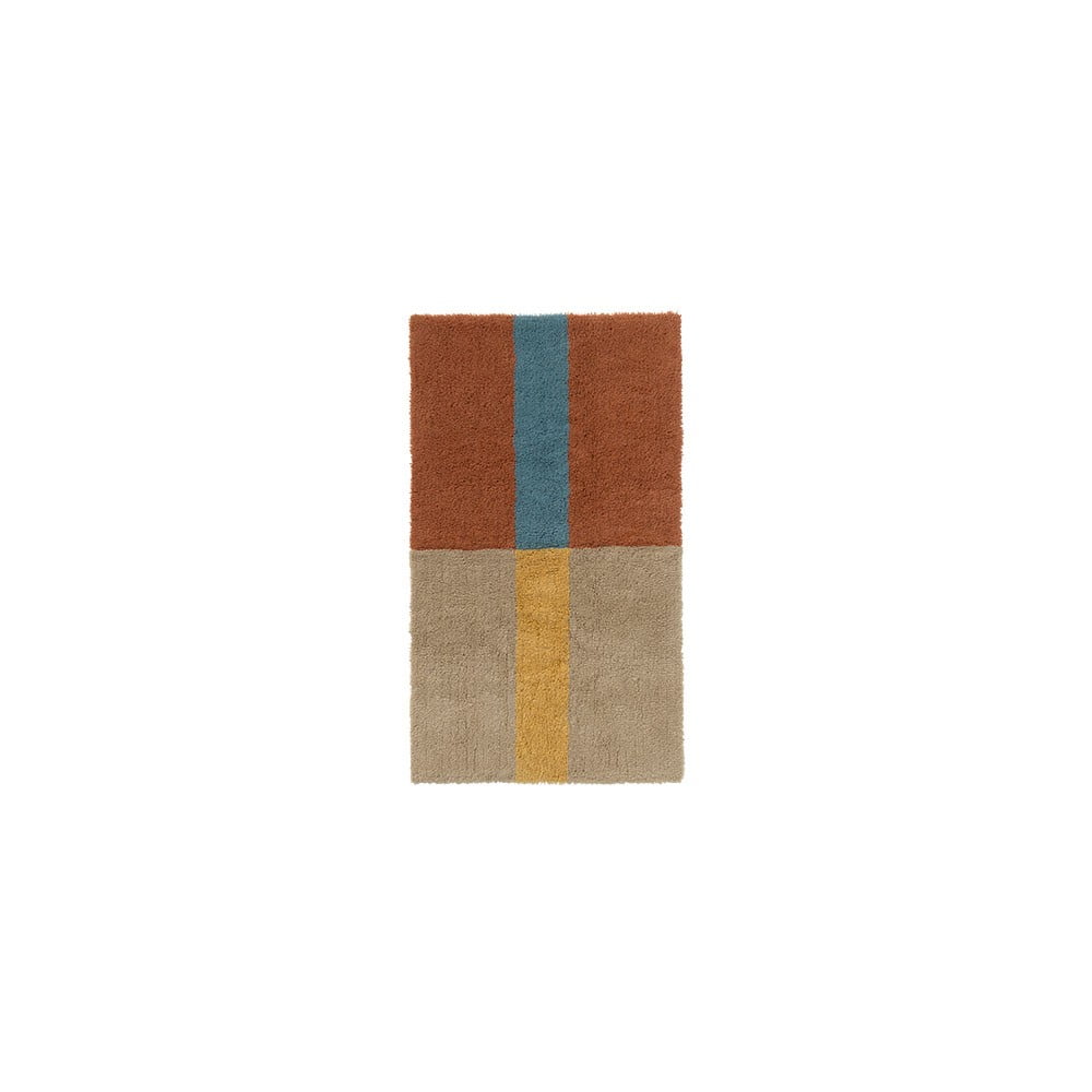Covor țesut manual din lână 80x140 cm Chroma Cinnamon – Lorena Canals