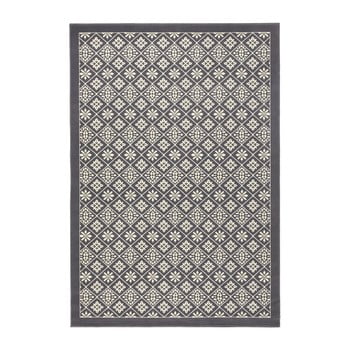 Covor hanse home gloria tile, 80 x 200 cm, gri alb