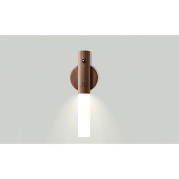 Corp de iluminat universal din lemn gingko baton walnut