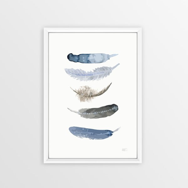 Tablou Piacenza Art Feathers, 30 x 20 cm