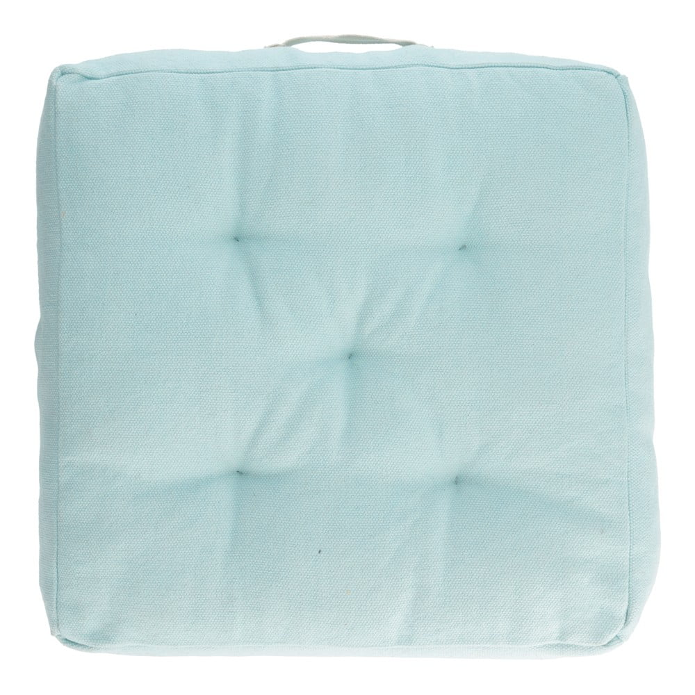Pernă din bumbac pentru scaun Kave Home Sarit, 60 x 60 cm, albastru bonami.ro imagine 2022