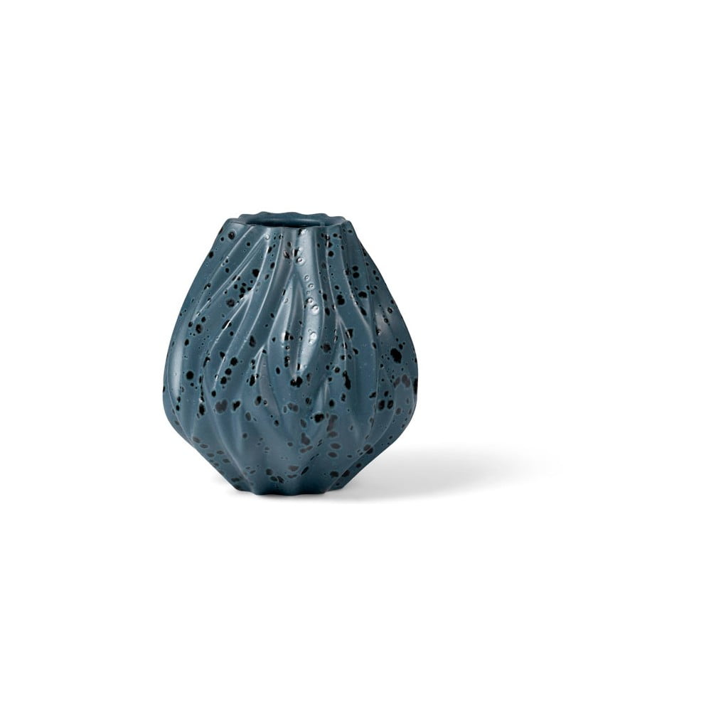 Vază din porțelan Morsø Flame, înălțime 15 cm, albastru bonami.ro imagine 2022