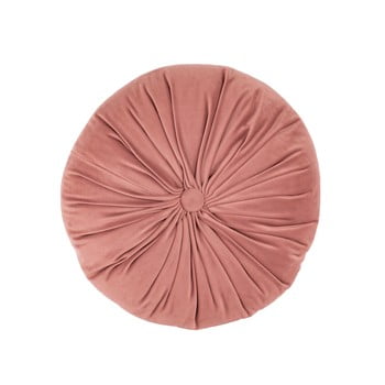 Pernă decorativă din catifea tiseco home studio velvet, ø 38 cm, roz