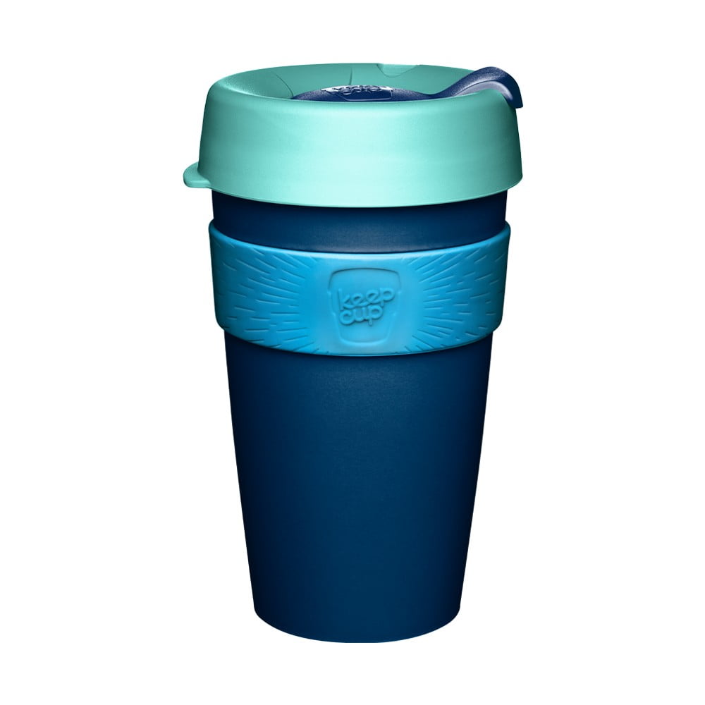 Cană de voiaj cu capac KeepCup Australis, 454 ml, albastru bonami.ro imagine 2022