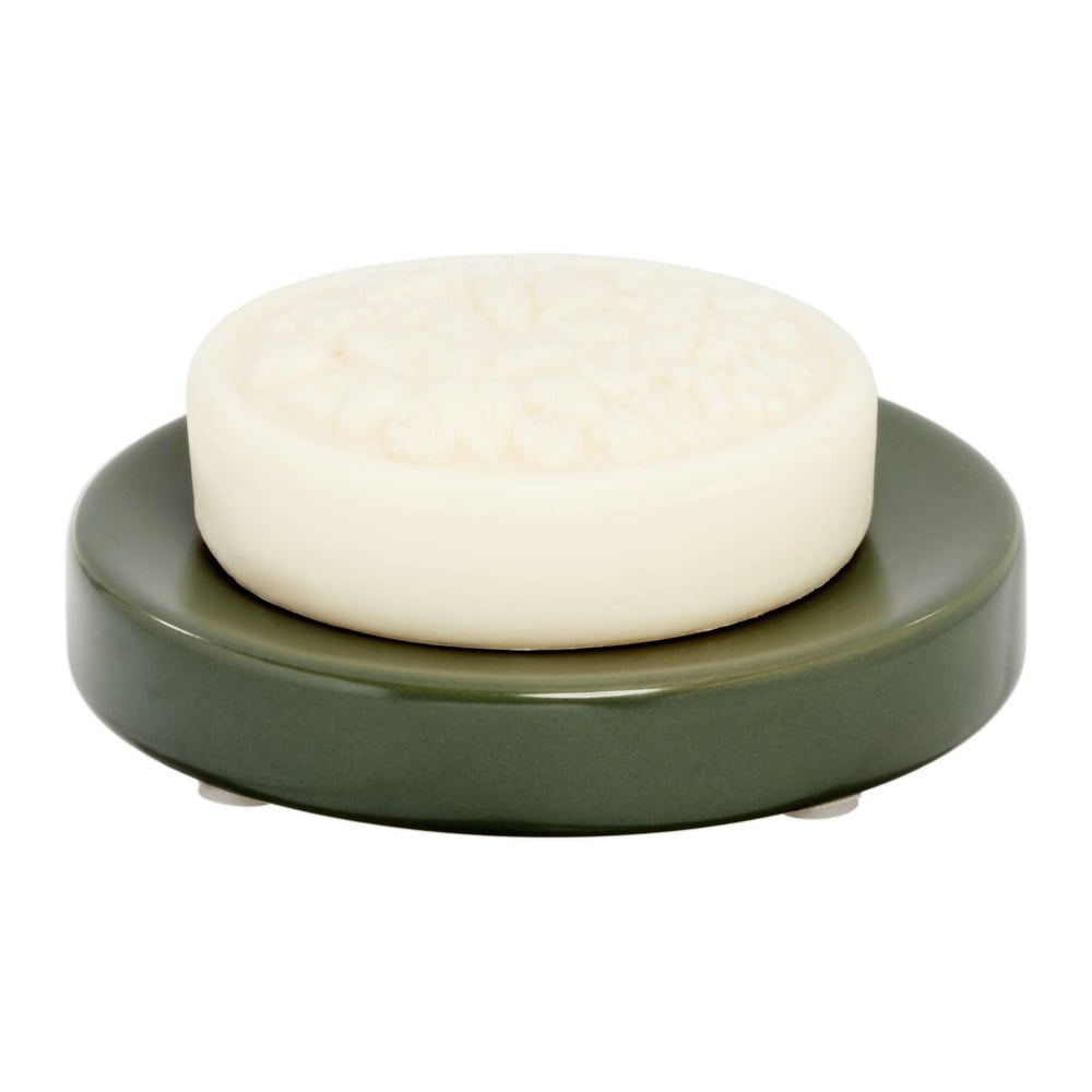 Săpunieră din ceramică iDesign Eco Vanity, verde bonami.ro imagine 2022