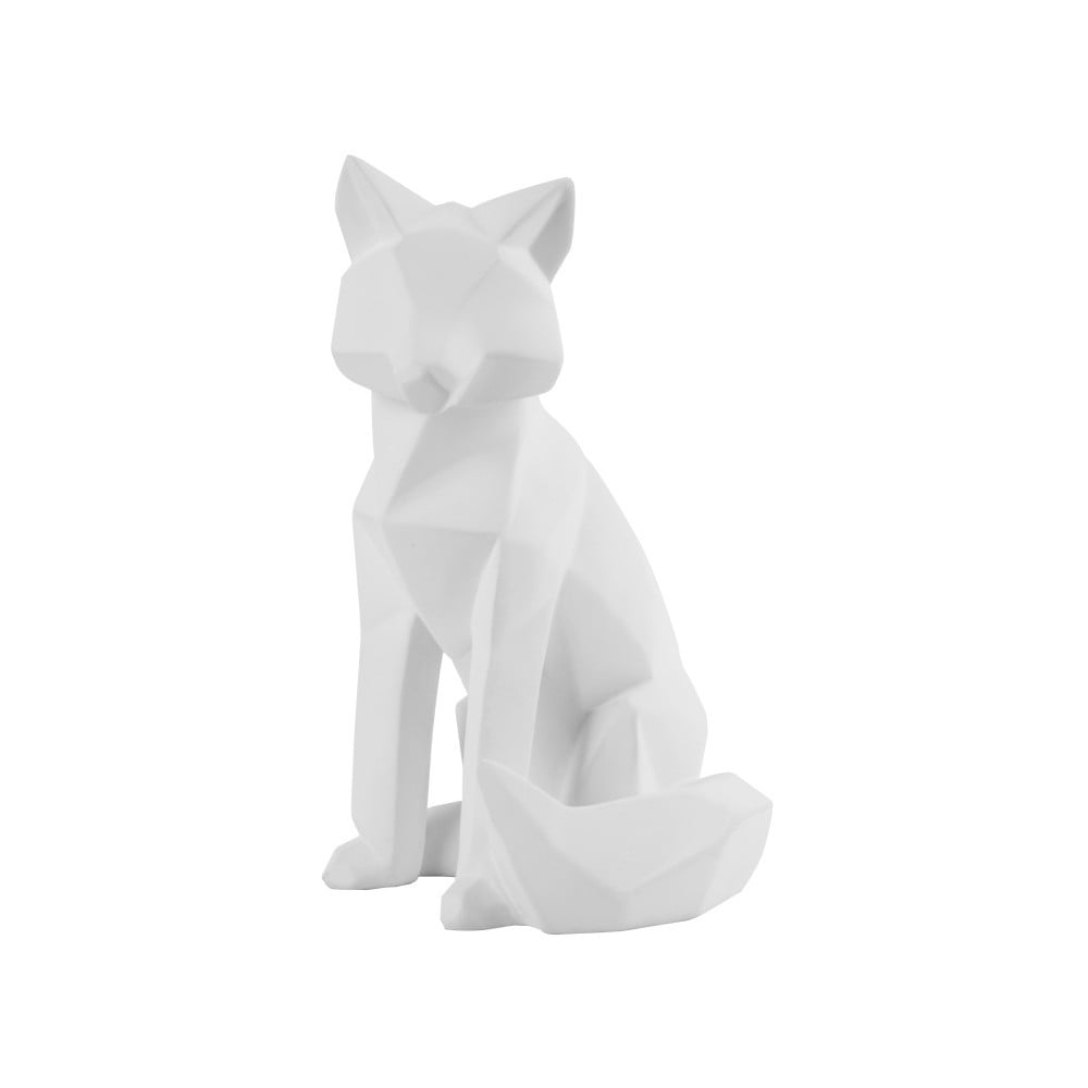 Statuetă PT LIVING Origami Fox, înălțime 26 cm, alb mat bonami.ro