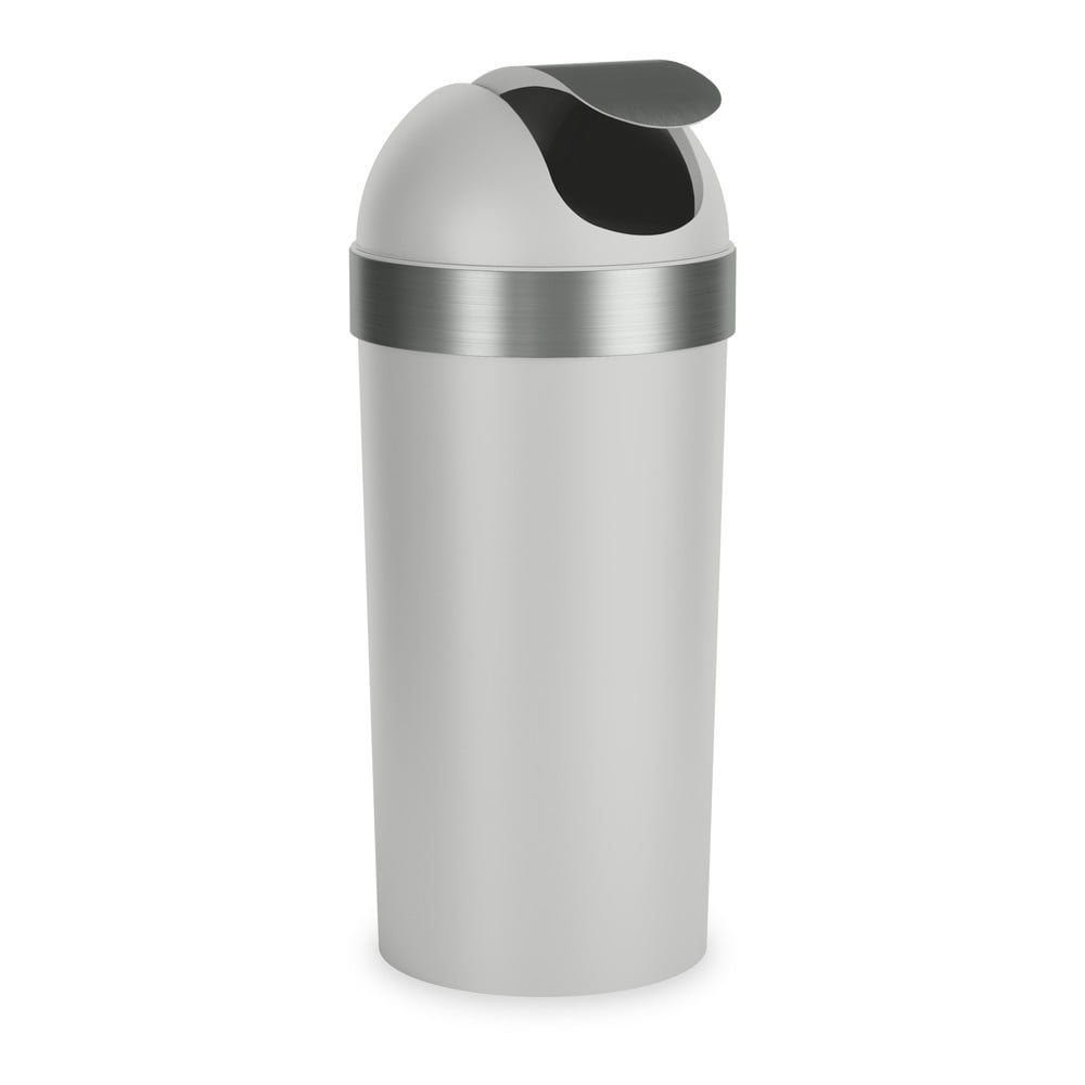 Coș de gunoi gri din plastic 62 l Venti – Umbra