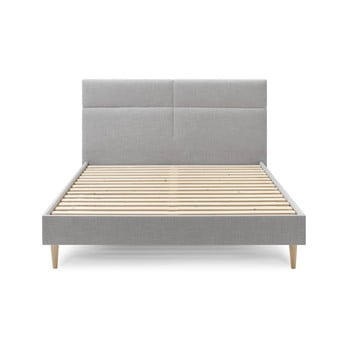 Pat dublu bobochic paris elyna light, 160 x 200 cm, gri