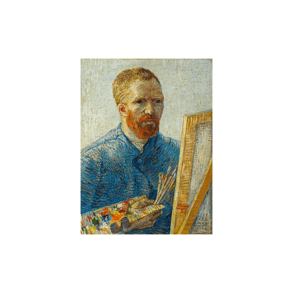 Reproducere tablou Vincent van Gogh – Self-Portrait as a Painter, 60 x 45 cm bonami.ro