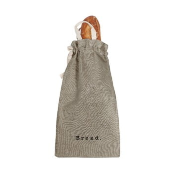 Săculeț textil pentru pâine Linen Couture Bag Grey, înălțime 42 cm bonami.ro