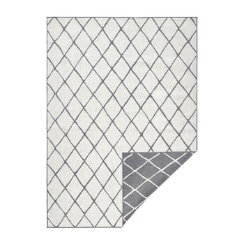 Covor adecvat pentru exterior bougari malaga, 160 x 230 cm, gri - crem