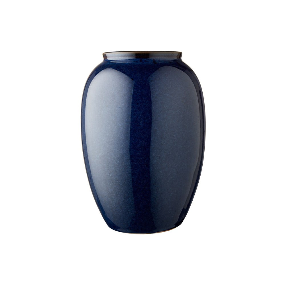 Vază din gresie ceramică Bitz, înălțime 25 cm, albastru Bitz imagine 2022