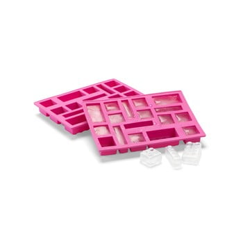 Formă din silicon pentru gheață in formă de cărămidă LEGO® Ice, roz bonami.ro