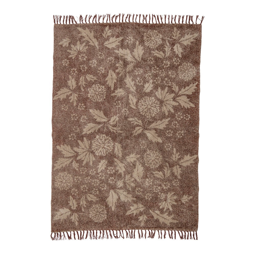 Covor maro din bumbac 140x200 cm Malu – Bloomingville