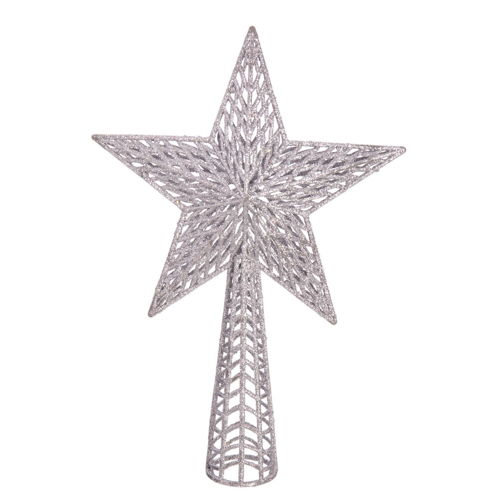 Varf argintiu pentru pomul de Craciun Casa SelecciÃ³n, Ã¸ 18 cm