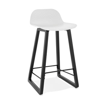 Scaun de bar kokoon miky, înălțime 69 cm, alb