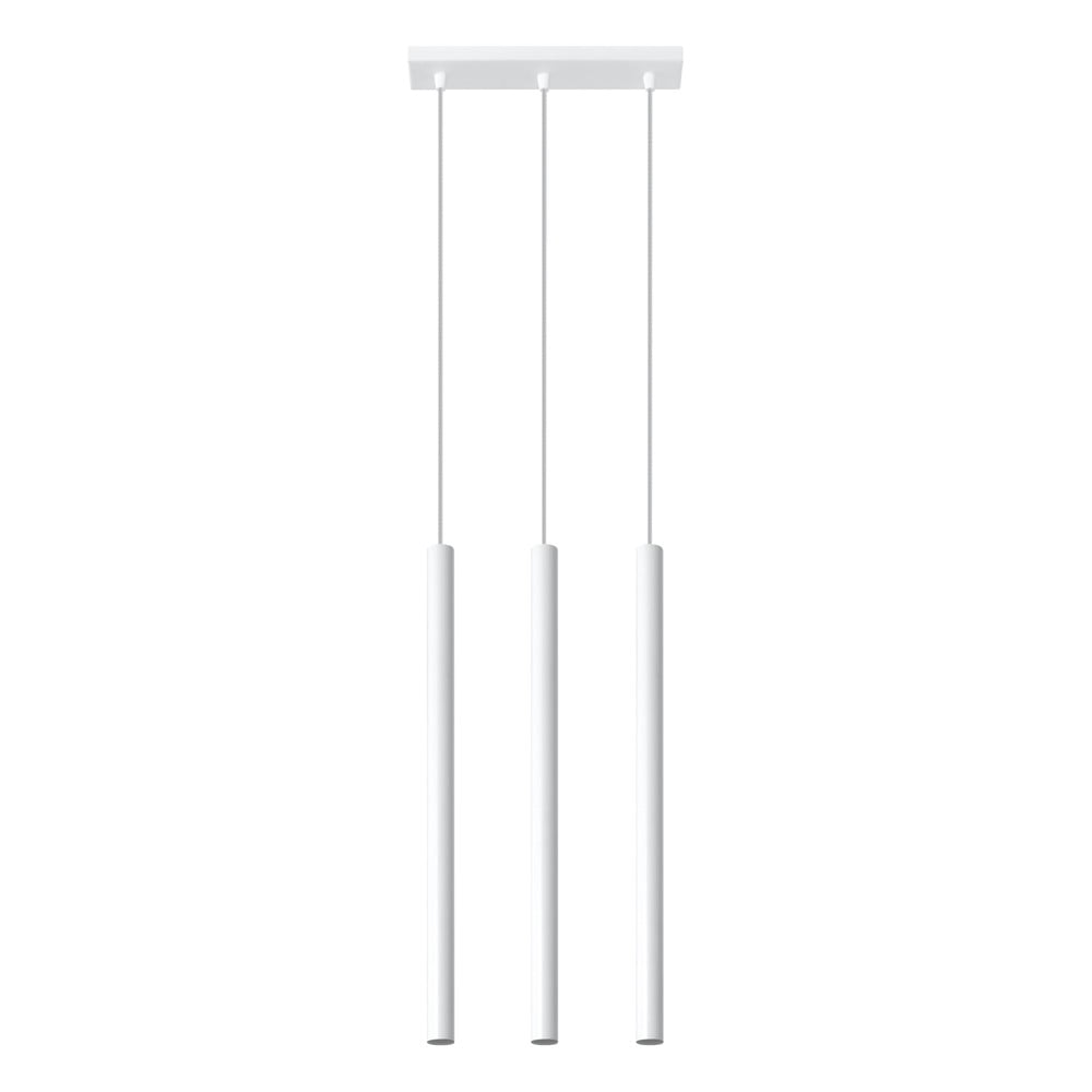 Lustră Nice Lamps Fideus, lungime 30 cm, alb bonami.ro imagine noua 2022
