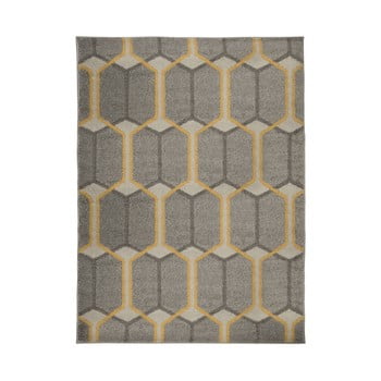 Covor flair rugs urban trellis, 100 x 150 cm, gri