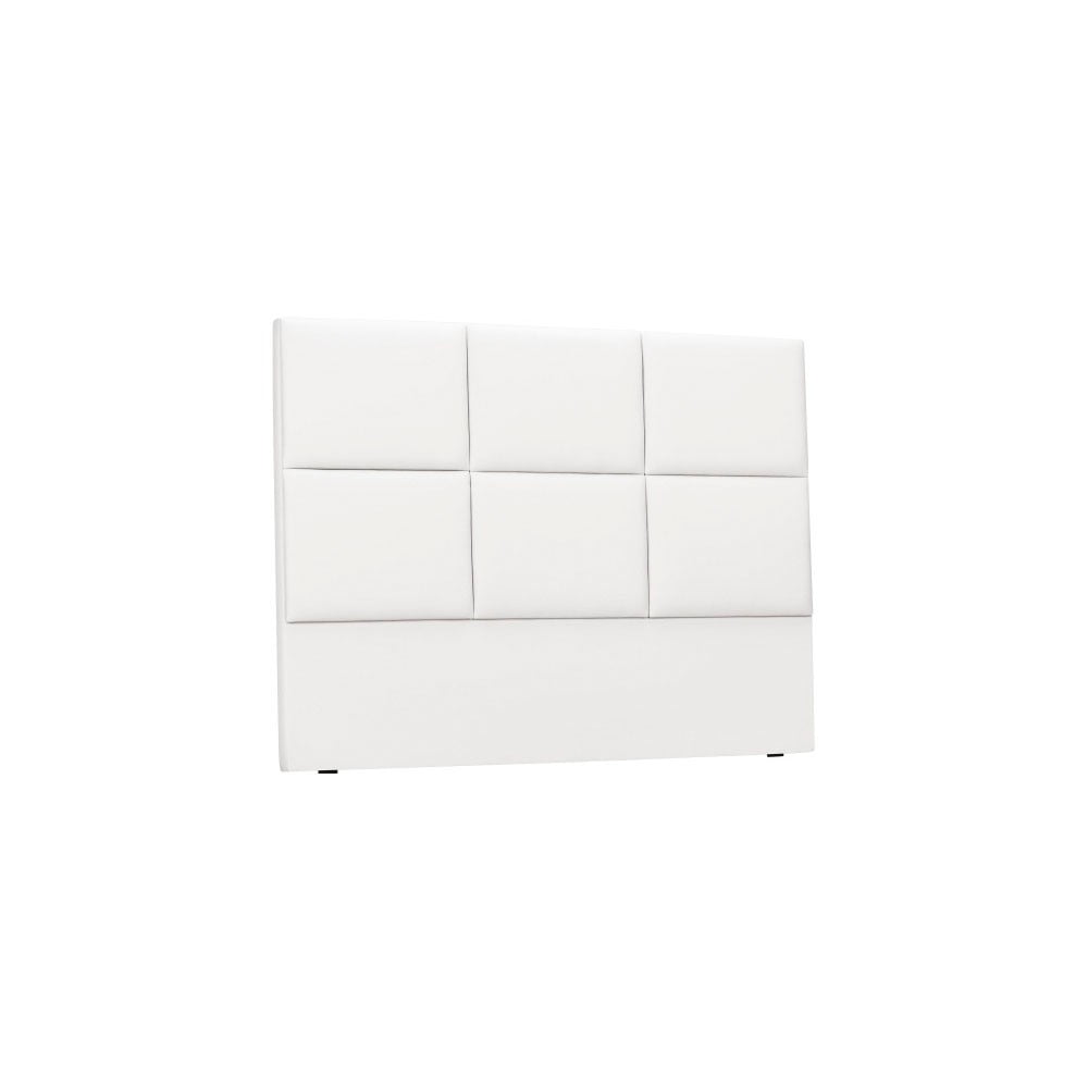Tăblie tapițată pentru pat THE CLASSIC LIVING Aude, 160 x 120 cm, alb bonami.ro