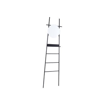 Scară decorativă cu oglindă leitmotiv glint, negru