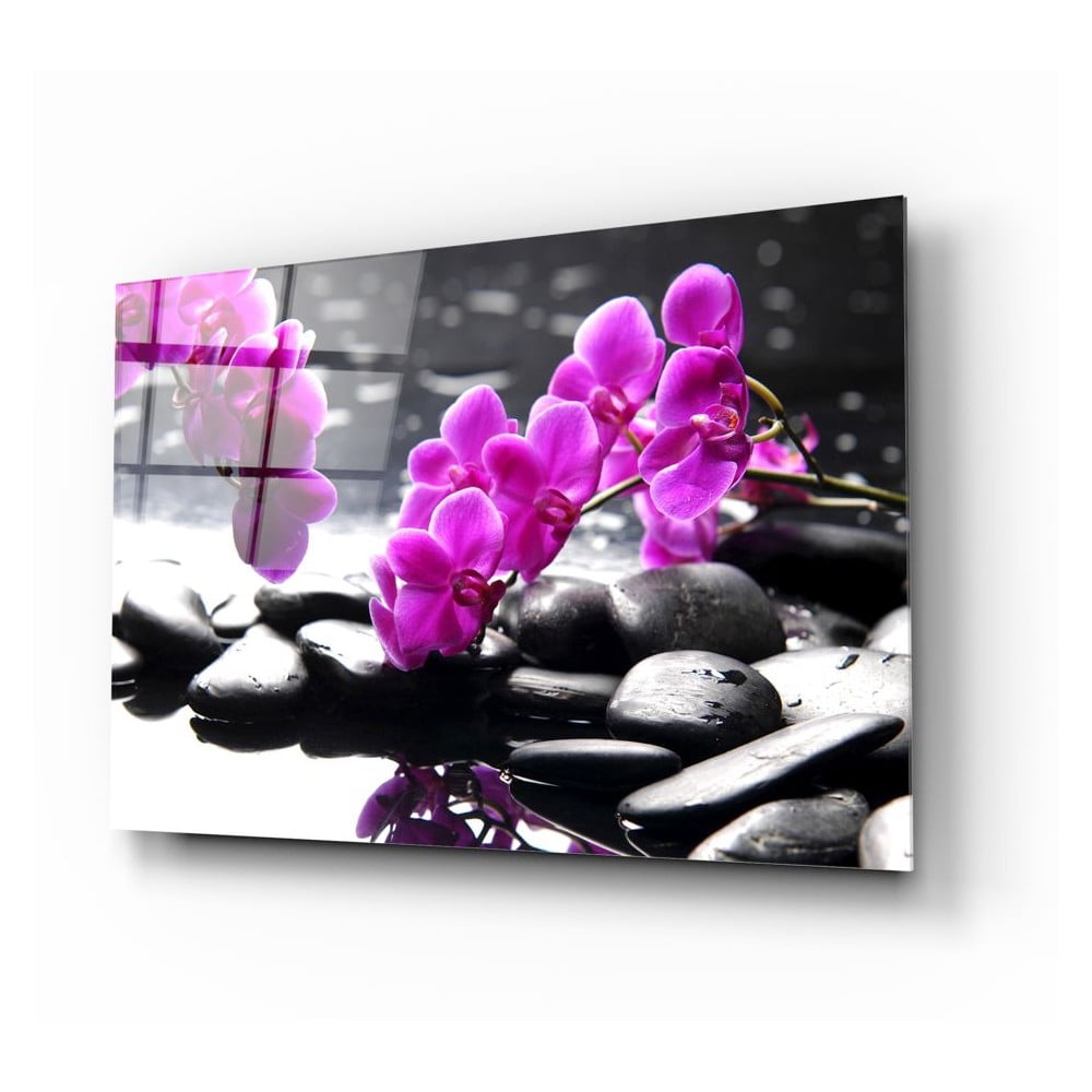 Tablou din sticlă Insigne Orchid bonami.ro imagine 2022