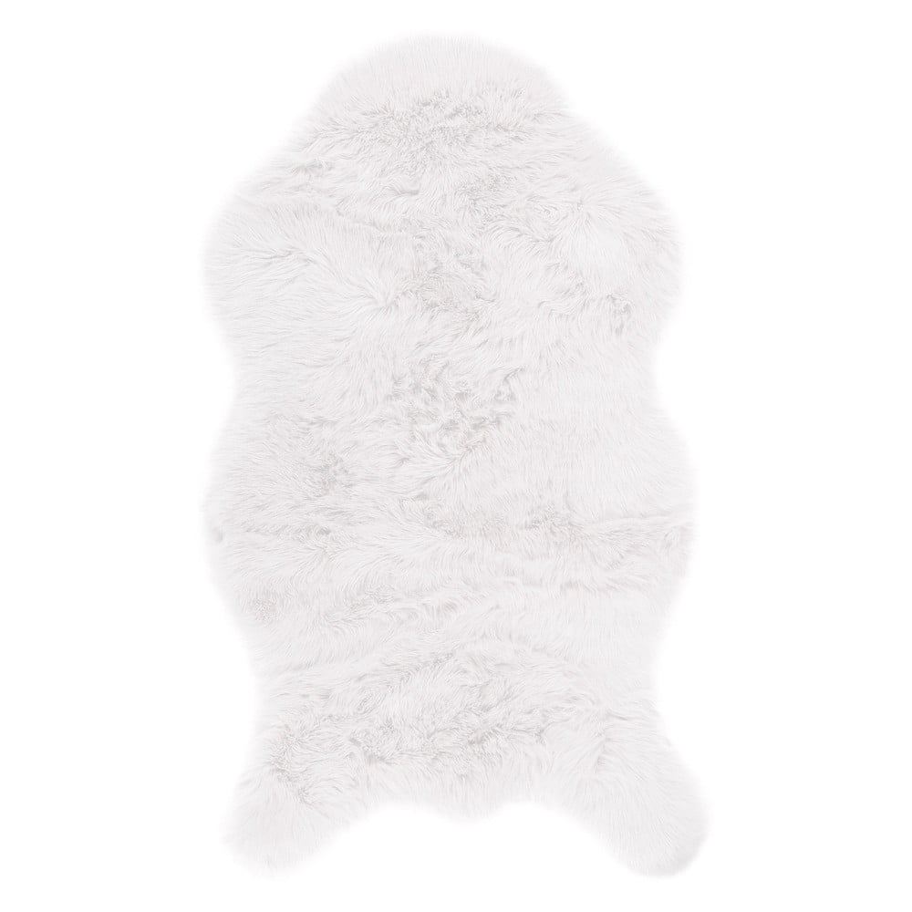  Blană artificială Tiseco Home Studio Sheepskin, 80 x 150 cm, alb 