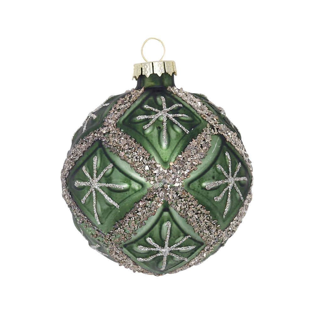 Ornament de Crăciun din sticlă Diamond – Green Gate bonami.ro pret redus