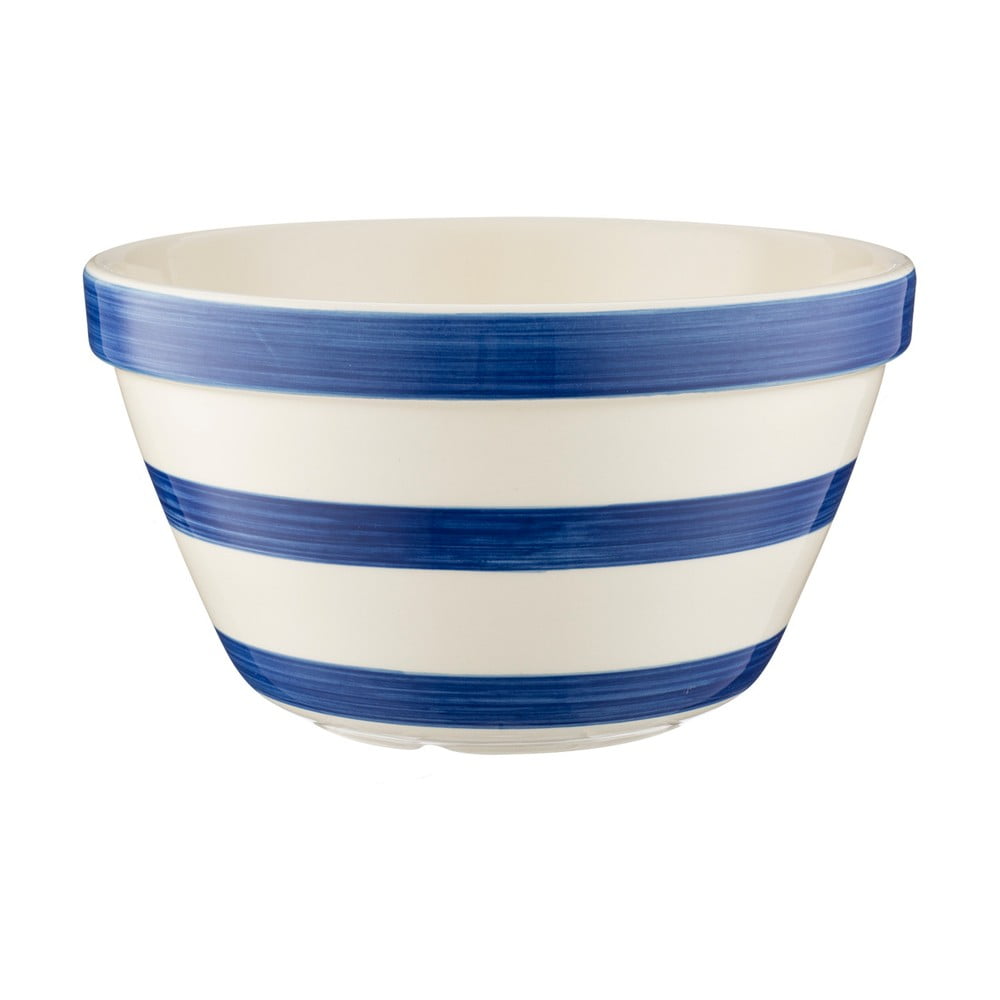 Bol din ceramică pentru budincă Mason Cash Basin, ⌀ 16 cm, albastru - alb