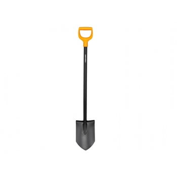 Cazma ascuțită din oțel fiskars solid, negru