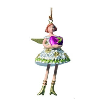 Decorațiune suspendată pentru crăciun g-bork angel with heart