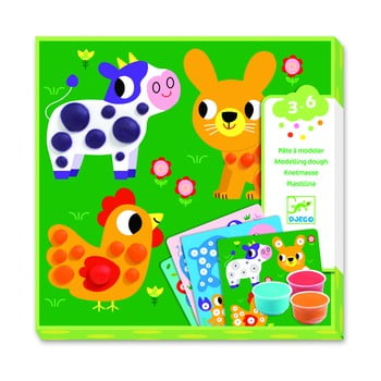 Set artistic cu plastilină djeco cute animals