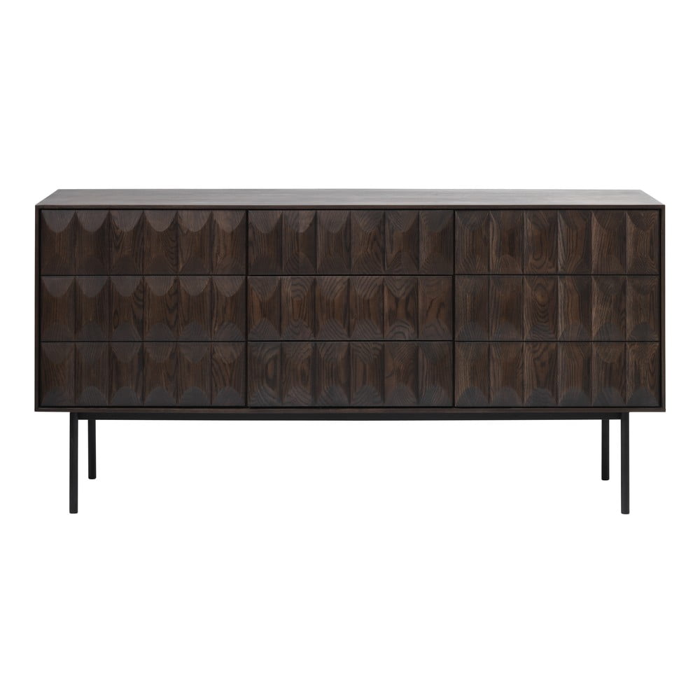 Comodă Unique Furniture Latina, lungime 160 cm, maro bonami.ro
