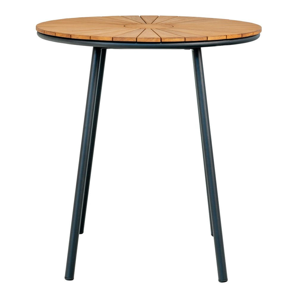 Masă de dining rotundă din lemn de tec ø 70 cm Cleveland – House Nordic