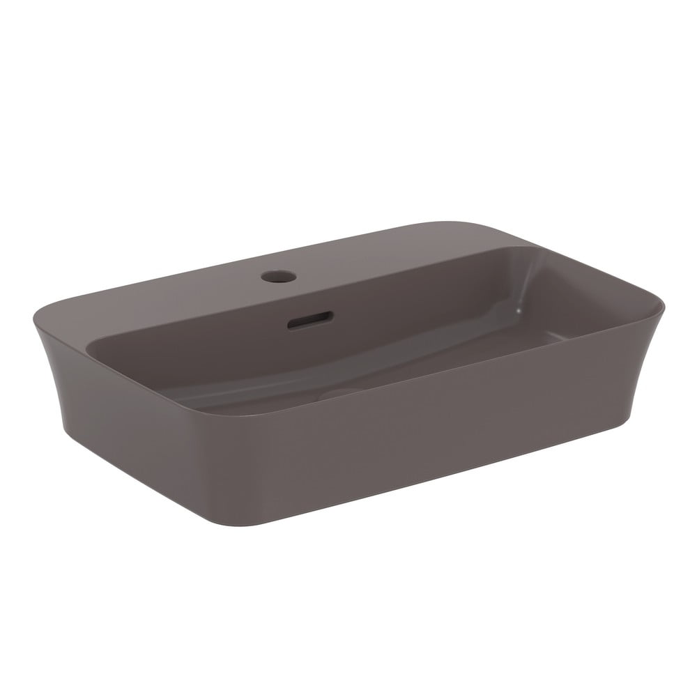 Chiuvetă gri din ceramică 55x38 cm Ipalyss – Ideal Standard