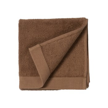 Prosop din bumbac froté södahl wood, 60 x 40 cm, roșu - maro