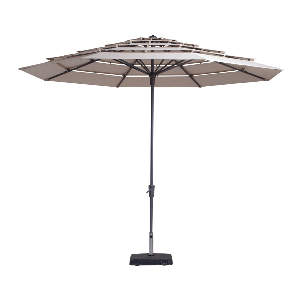 Umbrelă de soare / parasolar Madison Syros, ø 350 cm, bej bonami.ro imagine 2022