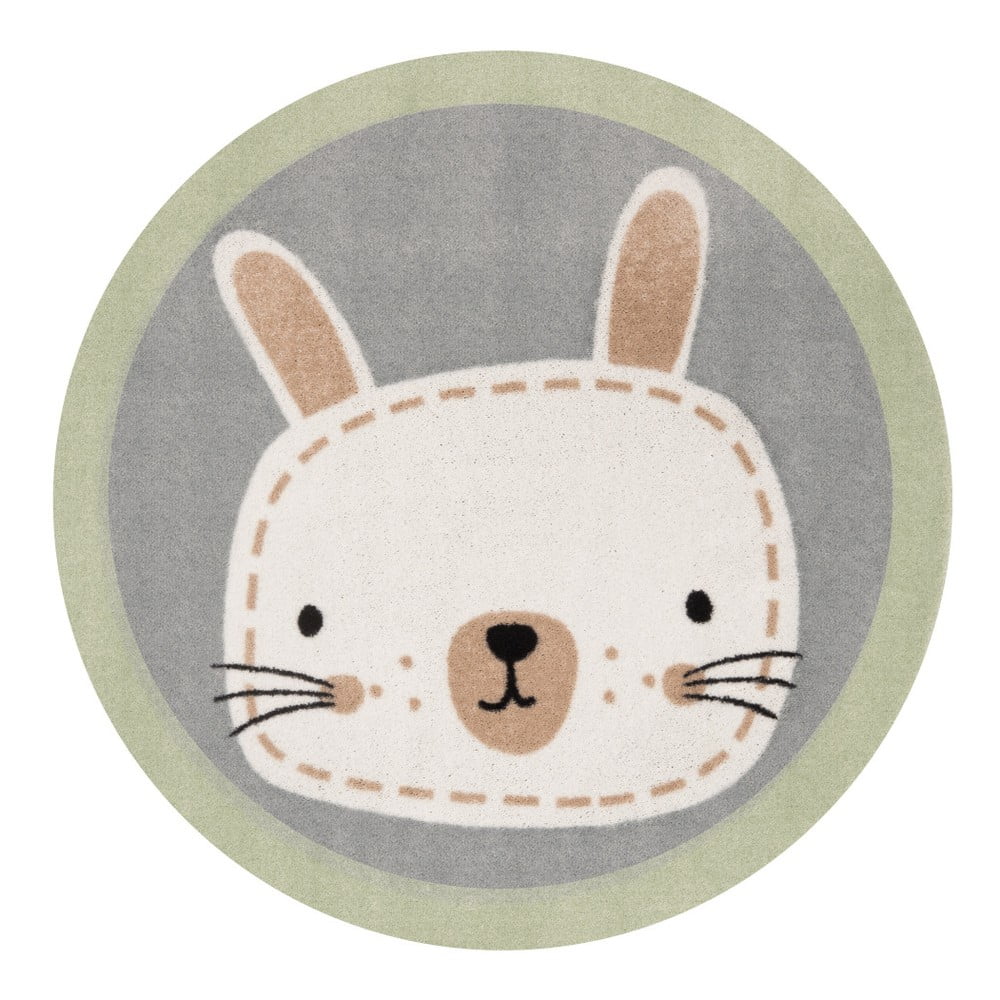 Covor pentru copii Zala Living Bunny , ⌀ 100 cm bonami.ro imagine 2022