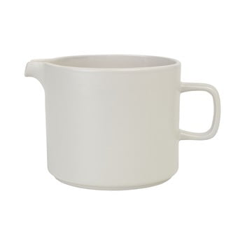 Cană ulcior din ceramică blomus pilar, 1 l, alb