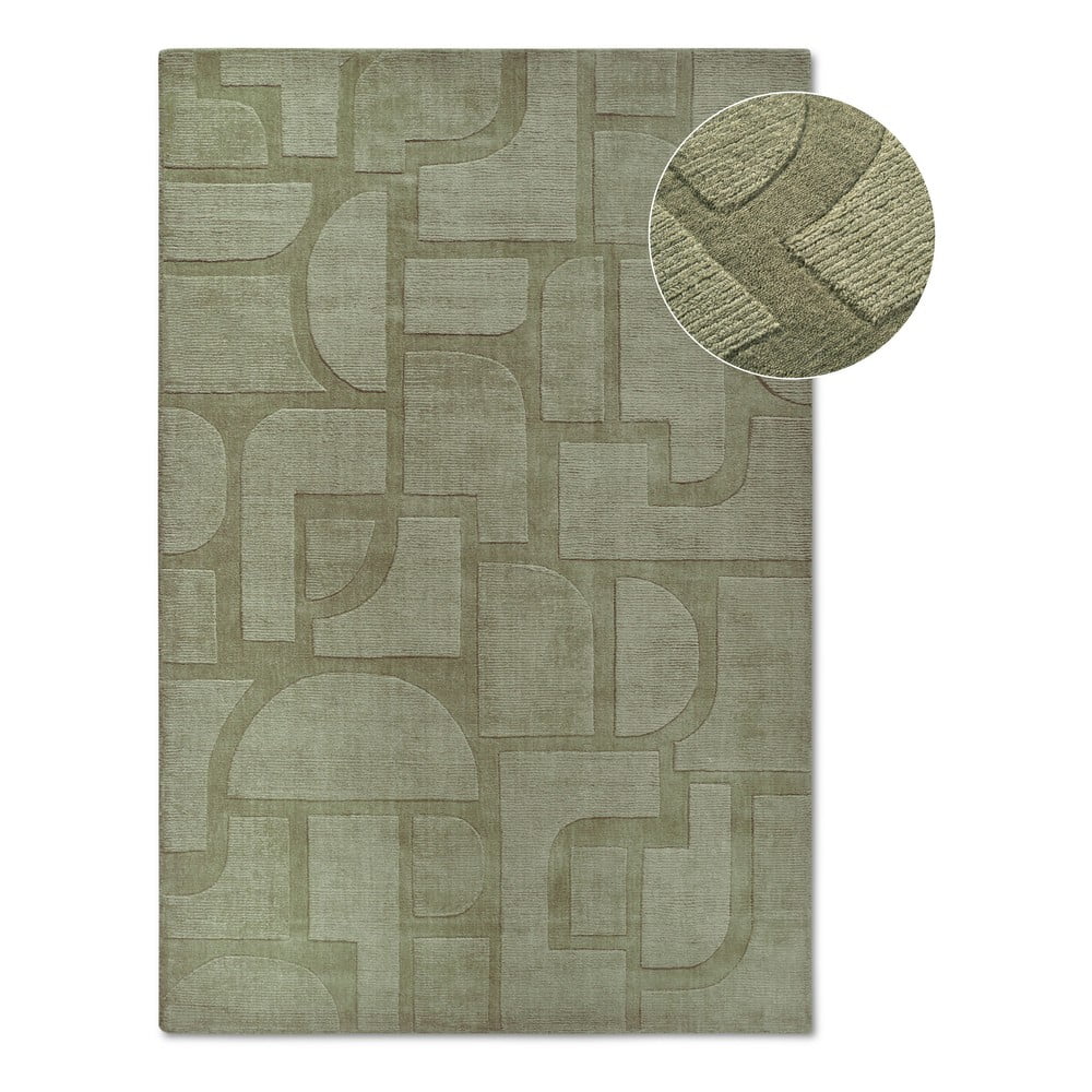 Covor verde țesut manual din lână 160x230 cm Alexis – Villeroy&Boch