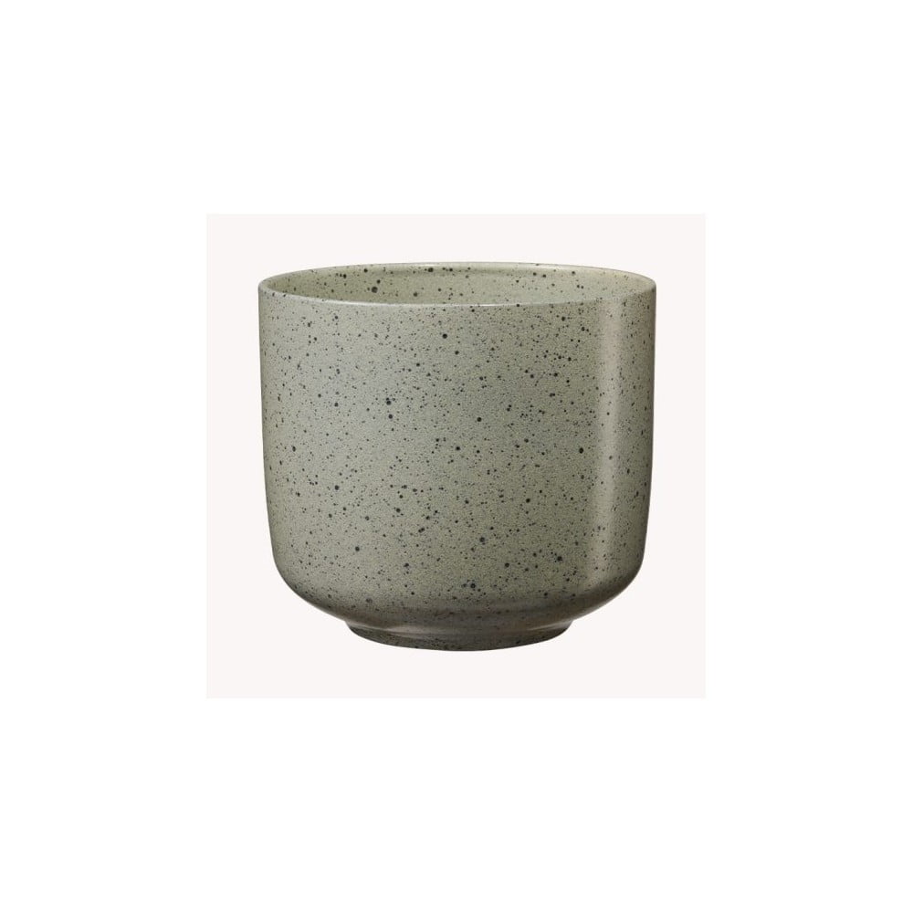 Ghiveci din ceramică Big pots Bari, ø 19 cm, gri – verde Big pots