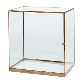 Cutie din sticlă pentru depozitare Hübsch Galeo, 40 x 42 c- imagine