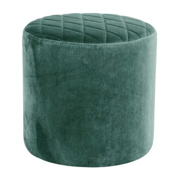 Puf din catifea loomi.design ejby, verde