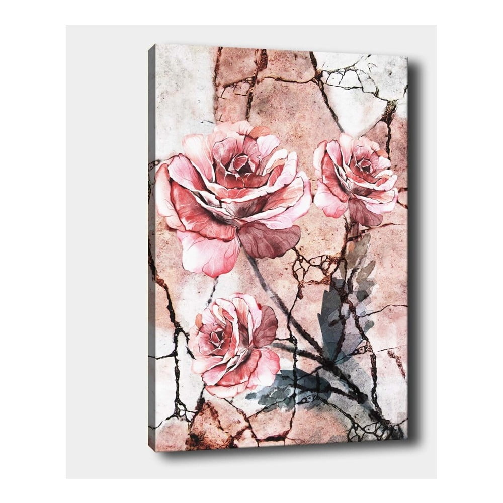 Tablou pe pânză Tablo Center Lonely Roses, 40 x 60 cm bonami.ro imagine 2022