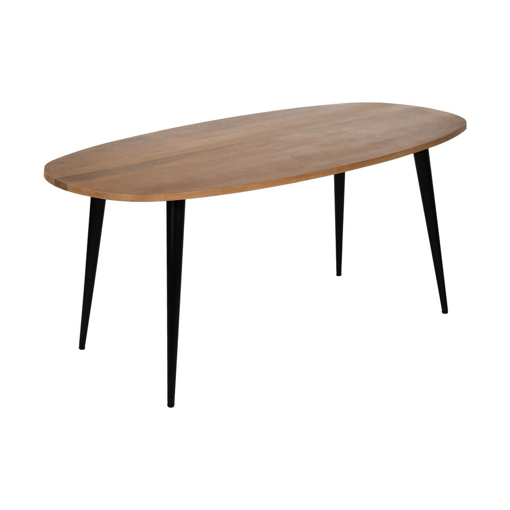 Masă de dining din lemn de mango 90x180 cm Mahón – Ixia