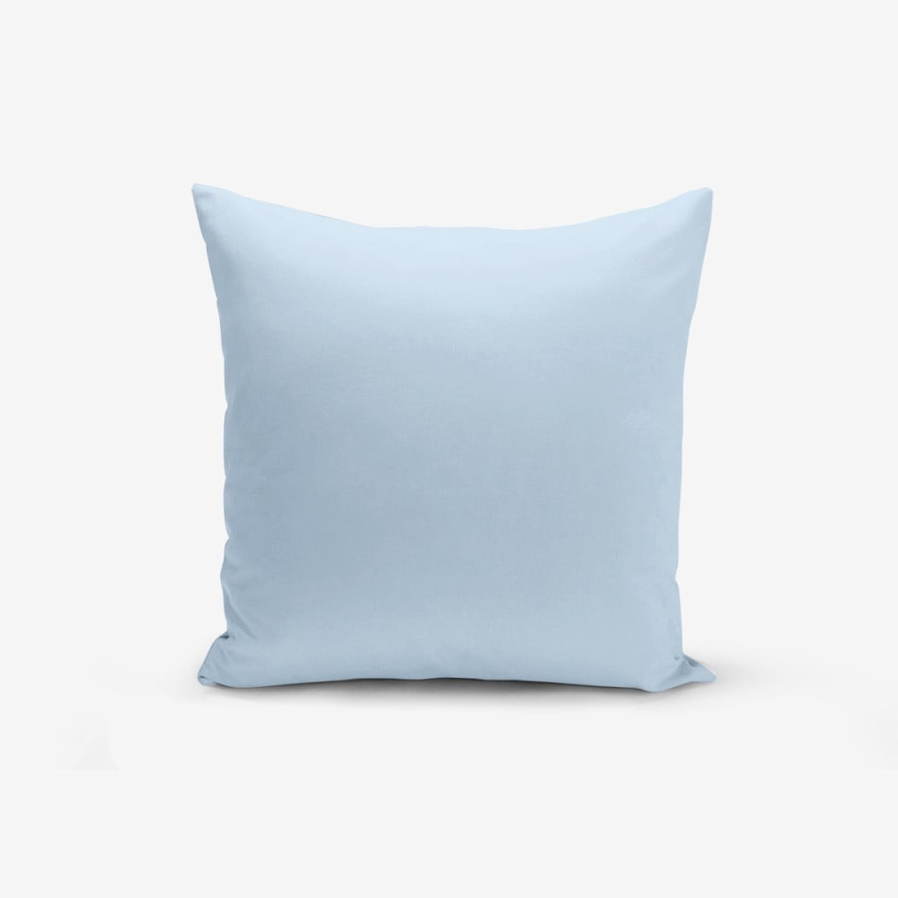 Față de pernă Minimalist Cushion Covers Düz, 45 x 45 cm, albastru Albastru imagine noua