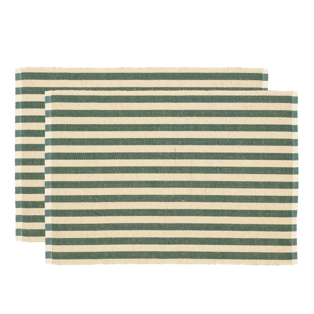 Suport pentru farfurii 2 buc. din material textil 33x48 cm Statement Stripe – Södahl