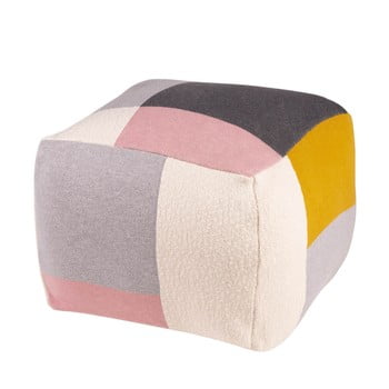 Puf sømcasa block, multicolor