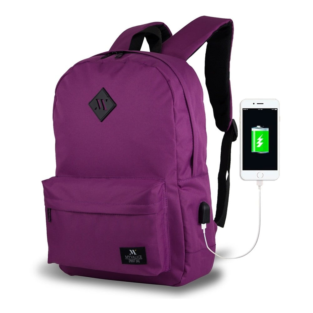 Rucsac cu port USB My Valice SPECTA Smart Bag, mov bonami.ro imagine 2022