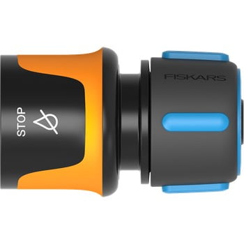 Conector de cuplare rapidă pentru sisteme de irigare fiskars comfort stop