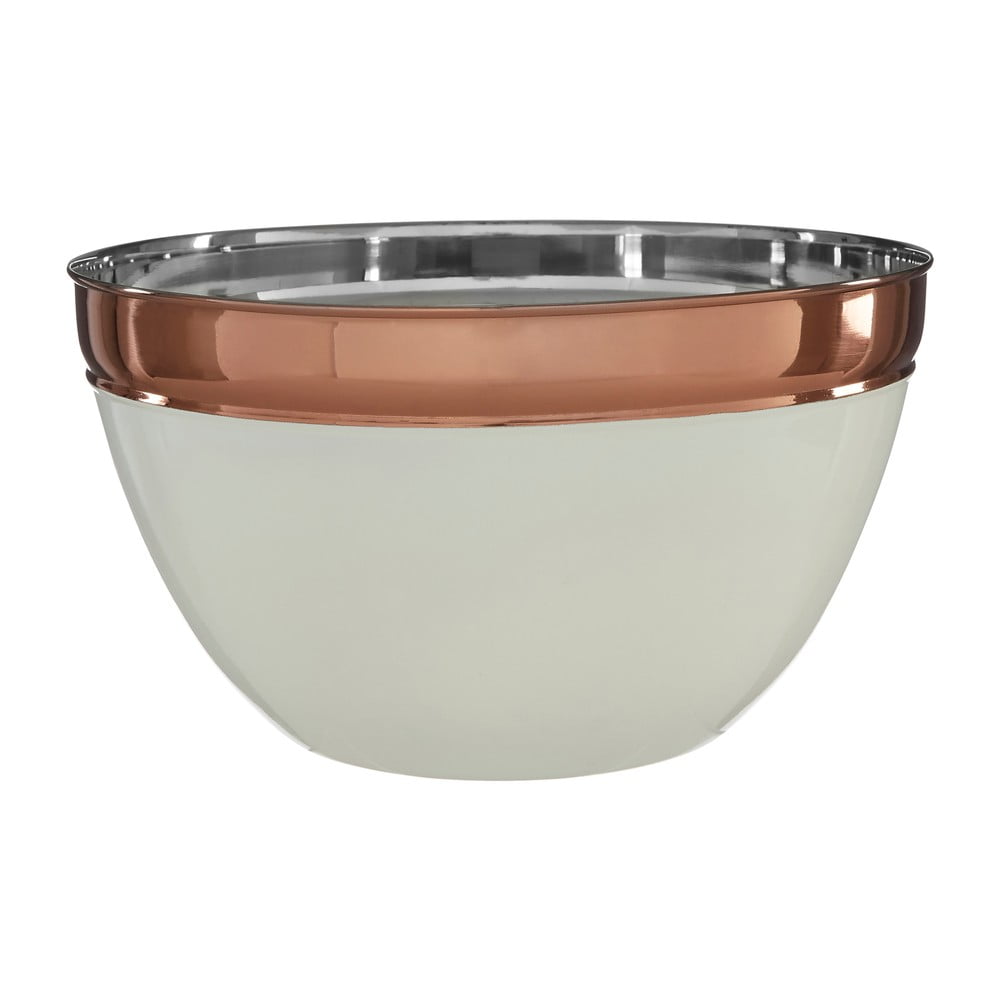 Bol arămiu/bej din oțel inoxidabil ø 26 cm Prescott – Premier Housewares